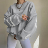 Evania - damenpullover für kühle tage In style – Grau