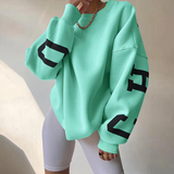 Evania - damenpullover für kühle tage In style – Himmelblau
