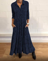 Janina | Modernes und vielseitiges Winterkleid – Blau