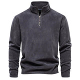 Roman - fleecepullover – Dunkelgrau