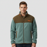 Herren Jacke | leichte Ausführung mit geradem Linienverlauf – Blau