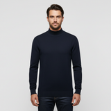 Herren Pullover | klassisch geschnitten mit Rundhalsausschnitt – Blau