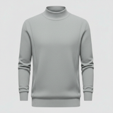 Herren Pullover | klassisch geschnitten mit Rundhalsausschnitt – Grau
