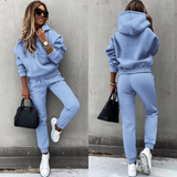 Damen-Trainingsset zweiteilig | Wintertauglich – Blau