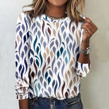 Vintage Design Damen Pullover – Weiß