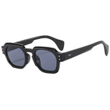 Thomas Sonnenbrille im Retro-Stil – Schwarz
