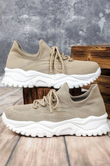 Flacher Sportschuh - Julika – Beige