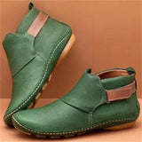 Kenna – hochwertige orthopädische stiefel – Grün