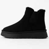 Damenstiefel | Knöchelhohe Ausführung mit geschlossener Form – Schwarz