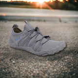 Flexibler Dünnsohlenschuh - Nelli – Grau
