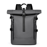 Seraso | Wasserabweisender Unisex Rucksack für Alltag und Reisen – Grau