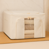 FoldLuxe | Kompakte Kleiderschrankkiste – Weiß - 24L