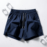 Ethan™ Sport-Shorts mit schnelltrocknendem, hochelastischem High-Mobility-Gewebe – Blau