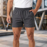 Ethan™ Sport-Shorts mit schnelltrocknendem, hochelastischem High-Mobility-Gewebe – Dunkelgrau
