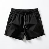 Ethan™ Sport-Shorts mit schnelltrocknendem, hochelastischem High-Mobility-Gewebe – Schwarz