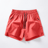 Ethan™ Sport-Shorts mit schnelltrocknendem, hochelastischem High-Mobility-Gewebe – Rot