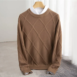 Blanchet Premium-Pullover – Braun