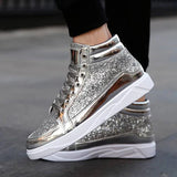 Jacke - glitzerschuhe für herren – Silber