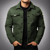 Freizeitjacke Mit Knopfleiste - Giuseppe – Grün