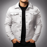 Freizeitjacke Mit Knopfleiste - Giuseppe – Weiß
