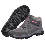 IceGuard™ - Hohe Winterstiefel mit Wärmeisolierung – Grau/Rosa