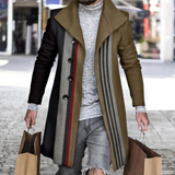 Norbert – stylischer langer mantel – Khaki