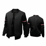 Koos – winddichte outdoor jacke – Schwarz