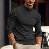 Stylisch – herrenpullover aus weicher baumwolle – Grau