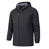Bertram – wasserabweisende outdoorjacke – Schwarz