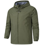 Bertram – wasserabweisende outdoorjacke – Armeegrün