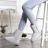 Aussie - Bequeme und warme Schuhe – Hellgrau