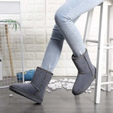 Aussie - Bequeme und warme Schuhe – Dunkelgrau