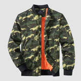 Gabriel - Stylische Bomberjacke für Herren – Grüne Tarnung