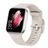Gabriele 1,69 Zoll Fitness Smartwatch Wasserdicht Mit Sprachassistent Und Gesundheitsmonitor – Weiß