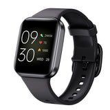 Gabriele 1,69 Zoll Fitness Smartwatch Wasserdicht Mit Sprachassistent Und Gesundheitsmonitor – Schwarz