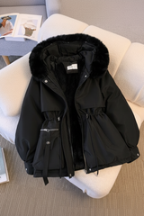 Gefütterte Steppjacke - Juliane – Schwarz