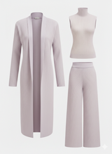 Ariaen - Koordiniertes dreiteiliges Set – Rosa