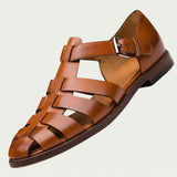 Emil | Premium Herren-Sandalen im Gladiator-Stil – Braun