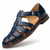 Emil | Premium Herren-Sandalen im Gladiator-Stil – Marineblau