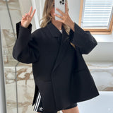 Damen Jackett | Elegante Ausführung für stilvolle Auftritte – Schwarz
