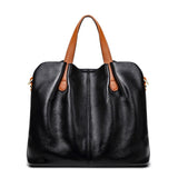 Naelaa – Klassische, Formstabile Trage Tasche – Schwarz