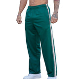 Harry | Trendige Gestreifte Jogginghose – Grün