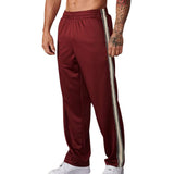 Harry | Trendige Gestreifte Jogginghose – Rot