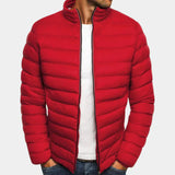 Maie – wattierte herrenjacke – Rot