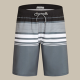Mark | Gestreifte Badehose – Grau