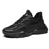 Finn | Höhensteigernde Sneaker – Schwarz +8CM