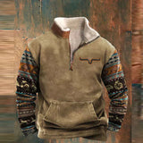 Gisbert | Bequemer Pullover – Khaki