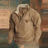 Gisbert | Bequemer Pullover – Braun