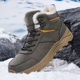 Damen Winterstiefel | Hohe Schaftform mit stabiler Ausführung – Grün