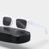 Damen Sonnenbrille Tortoise Gestell Stilvolles Design – Weiß